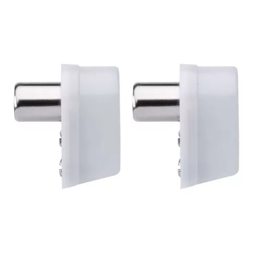 EMOS IEC connector slanted 2pcs/blister