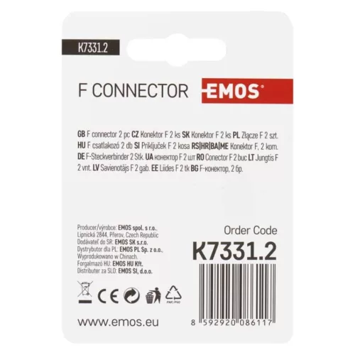 EMOS F Connector (CB 50,100)