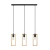 EGLO, 43336, LITTLETON, pendant, E27, 3X60W, IP20, brown