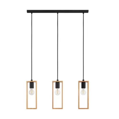 EGLO, 43336, LITTLETON, pendant, E27, 3X60W, IP20, brown