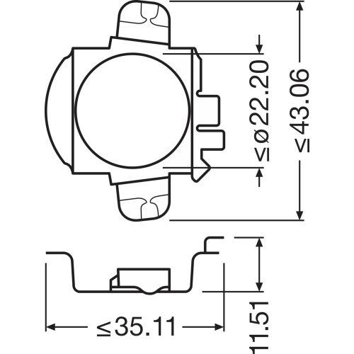 OSRAM LEDriving Adapter, 64210DA03 Accessories for LED retrofits