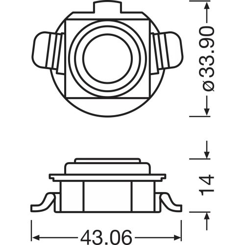 OSRAM LEDriving Adapter, 64210DA03-1 Accessories for LED retrofits
