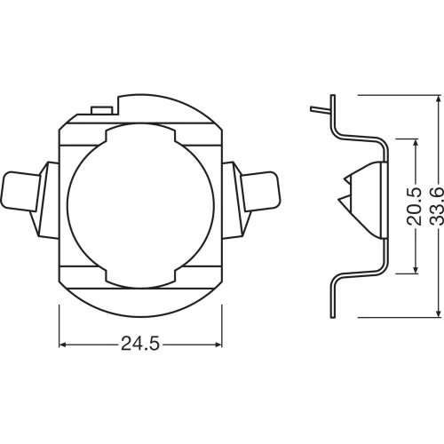 OSRAM LEDriving Adapter, 64210DA06 Accessories for LED retrofits