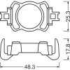 OSRAM LEDriving Adapter, 64210DA10 Accessories for LED retrofits