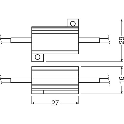 OSRAM LED CANBUS CONTROL UNIT, CCU02 Accessories for LED retrofits, LEDCBCTRL102