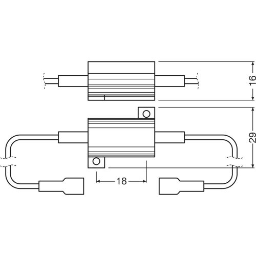 OSRAM LED CANBUS CONTROL UNIT, CCU02 Accessories for LED retrofits, LEDCBCTRL102