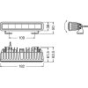 OSRAM Lightbar SX180-SP,   Additional high beam application, LEDDL105, 6000 K