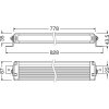OSRAM Lightbar VX750-CB SR SM,   Driving Light - Additional high beam application - central single mount, 6000 K