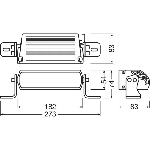 OSRAM Lightbar FX125-SP GEN 2,   Driving Light - Additional high beam application, 6000 K