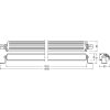 OSRAM Lightbar FX1250-CB SM GEN 2,   Driving Light - Additional high beam application - central single mount, 6000 K
