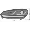 OSRAM LEDriving XENARC BLACK Edition VW Golf VI,   Headlights, LEDHL102-BK, 12.0 V