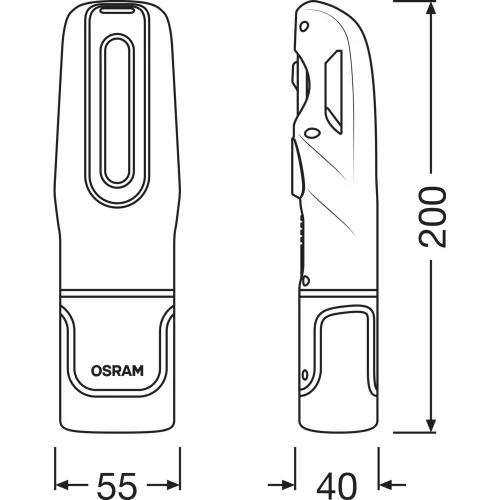OSRAM INSPECTION LAMP,   LED inspection lights, 3.7 V, 5700 K