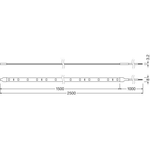 OSRAM INTERIOR STRIP KIT,   LED app controlled styling lights, LEDINT002, 4500 K