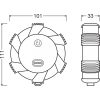 OSRAM LEDguardian ROAD FLARE,   Warning and safety lights, LEDSL303, 4.5 V, 6500 K