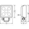 OSRAM Cube VX70-WD,   Additional high beam application, 12/24 V, 6000 K