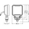 OSRAM Cube WL VX100-WD,   Working light application, 12/24 V, 6000 K