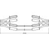 OSRAM STARTERcable, 150A STARTER cable