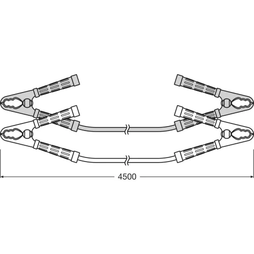 OSRAM STARTERcable, 900A STARTER cable