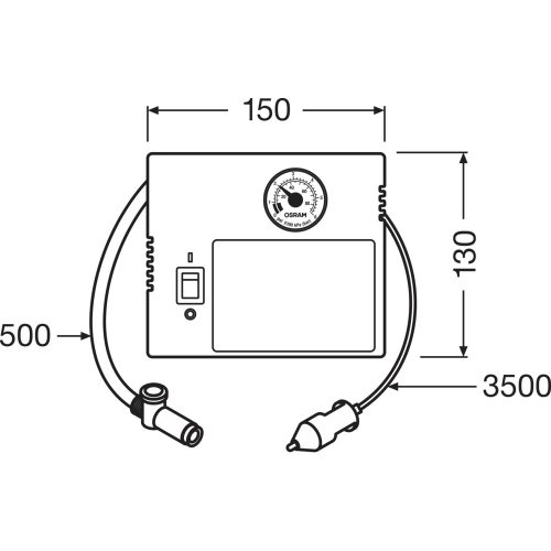 OSRAM TYRE seal, KIT Tyre sealant, OTSK4