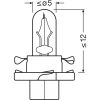 OSRAM ORIGINAL - PLASTIC MF BASE, - Auxiliary lamp, 2452MFX6, 12.0 V