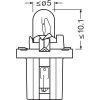 OSRAM ORIGINAL - PLASTIC MF BASE, - Auxiliary lamp, 2722MFX, 12.0 V
