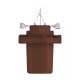 OSRAM ORIGINAL - PLASTIC MF BASE, 2741MFX Auxiliary lamp, 2741MFX, 24.0 V