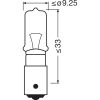 OSRAM ORIGINAL - METAL BASE, H21W Auxiliary lamp, 64136, 12.0 V