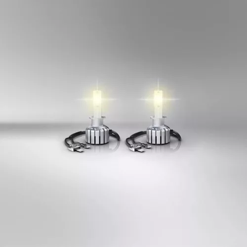 LED lamp, bulb, car bulb, headlight, 2-pack, H1, 13 Watt, warm white, Plug&Play, OSRAM LEDriving, HL Vintage, OLDTIMER