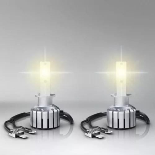 LED lamp, bulb, car bulb, headlight, 2-pack, H1, 13 Watt, warm white, Plug&Play, OSRAM LEDriving, HL Vintage, OLDTIMER