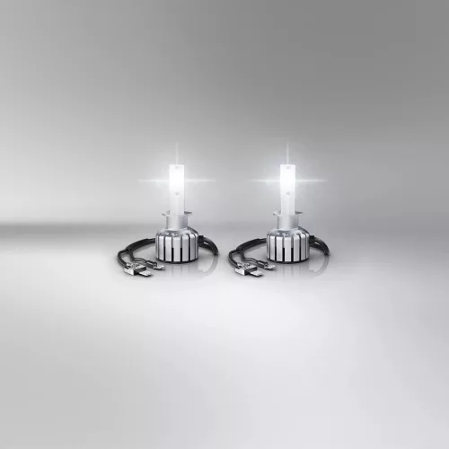 LED lamp, bulb, car bulb, headlight, 2-pack, H1, 13 Watt, cool white, Plug&Play, OSRAM LEDriving TRUCK