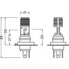 OSRAM LEDriving HLM EASY, Off-road ≙ HS1 Mainly used for headlight applications, 64185DWESY-01B, 12.0 V, 6000 K