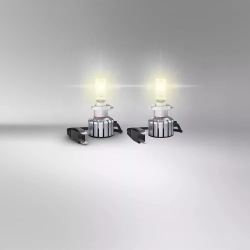 LED lamp, bulb, car bulb, headlight, 2-pack, H7, 18 Watt, warm white, Plug&Play, OSRAM LEDriving, HL Vintage, OLDTIMER