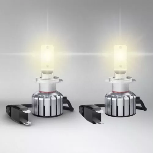 LED lamp, bulb, car bulb, headlight, 2-pack, H7, 18 Watt, warm white, Plug&Play, OSRAM LEDriving, HL Vintage, OLDTIMER