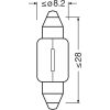 OSRAM ORIGINAL FESTOON, - Auxiliary lamp, 6428, 12.0 V