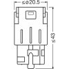 OSRAM LEDriving SL, Off-road ≙ WY21W Mainly used for signal/ indicator, 7504DYP-02B, 12.0 V, K