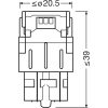 OSRAM LEDriving SL, Off-road ≙ W21/5W Mainly used for signal/ indicator applications, 7515DYP-02B , 12.0 V, K