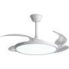 LED FAN CEILING 36W/3CCT 2880LM 100-240V WHITE SLIM - REMOTE CONTROL