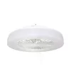 LED FAN CEILING 36W/3CCT 2880LM 100-240V WHITE - REMOTE CONTROL