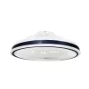 LED FAN CEILING 36W/3CCT 2880LM 100-240V WHITE/BLACK - REMOTE CONTROL