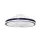 LED FAN CEILING 36W/3CCT 2880LM 100-240V WHITE/BLACK - REMOTE CONTROL