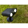 BINGO SOLAR LED SPIKE 1 LIGHT PIR BLACK