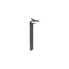 RUNDA SOLAR LED BOLLARD 1 LIGHT PIR DARK GREY