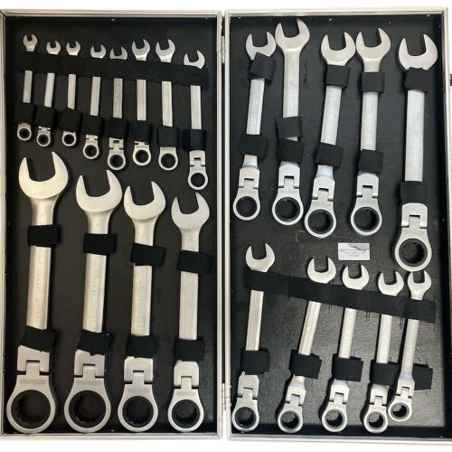 META-PRO - 22 db fixed wrench set combined with a 6-32 lever mechanism