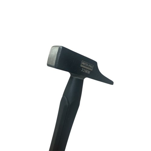 META-PRO - Carpentry hammer with fiberglass handle 22MM red black color