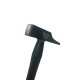 META-PRO - Carpentry hammer with fiberglass handle 22MM red black color