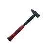 META-PRO - Carpentry hammer with fiberglass handle 20MM red black color
