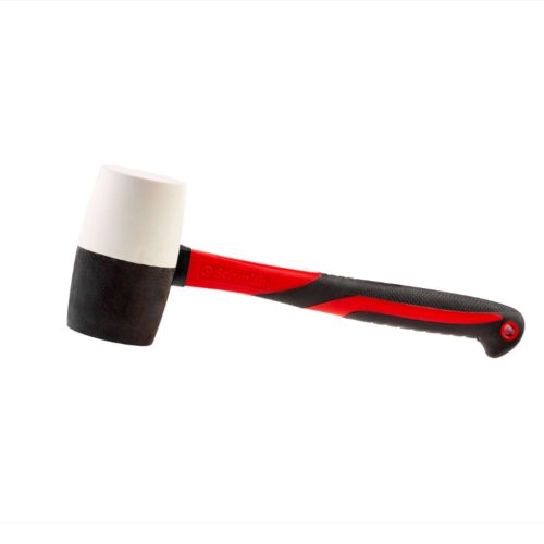 META-PRO - Lakatos Hammer with fiberglass handle in red and black color