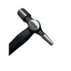 META-PRO - Hammer black red color with fiberglass handle 20 mm