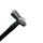 META-PRO - Ball Pein Hammer in black and red color with fiberglass handle 32OZ 900G