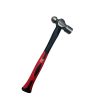 META-PRO - Ball Pein Hammer in black and red color with fiberglass handle 32OZ 900G